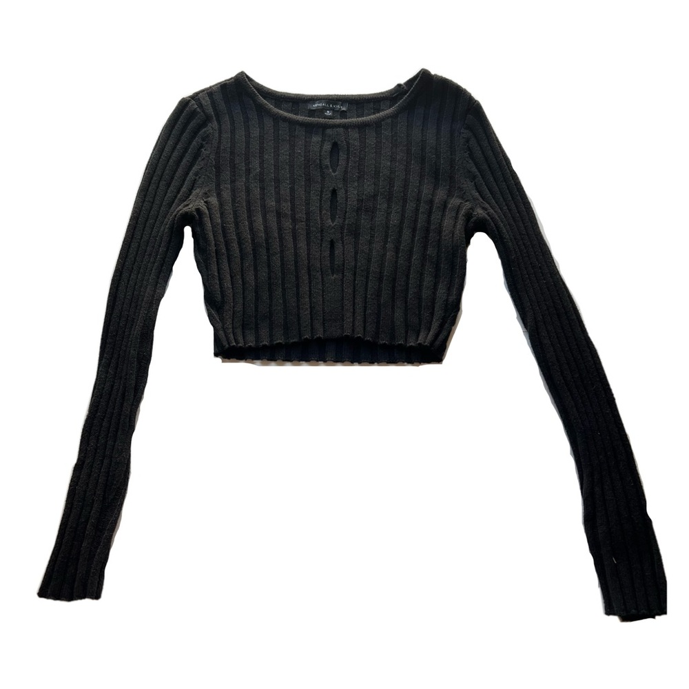 PacSun Kendall & Kylie Women’s Cropped Cutout Sweater
